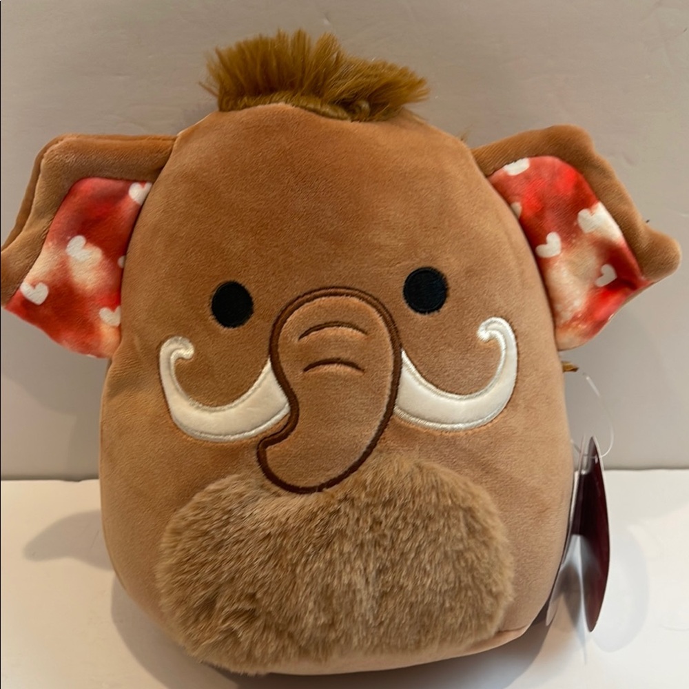 Squishmallows Plush Woolley Mammoth Toy  NWT‎